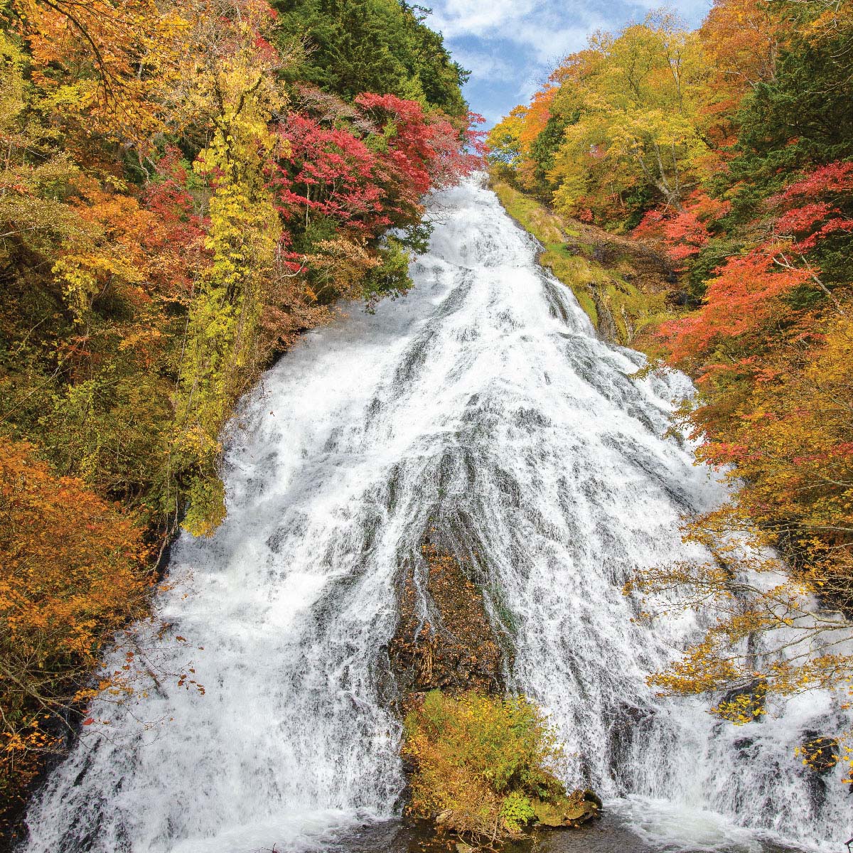 สถานที่ท่องเที่ยวในญี่ปุ่น Yudaki Falls โทจิงิ