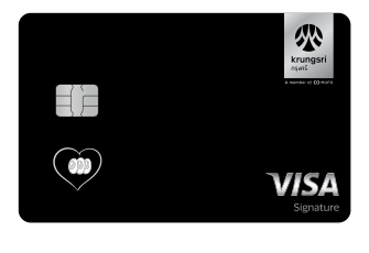 บัตรเครดิต กรุงศรี ซิกเนเจอร์