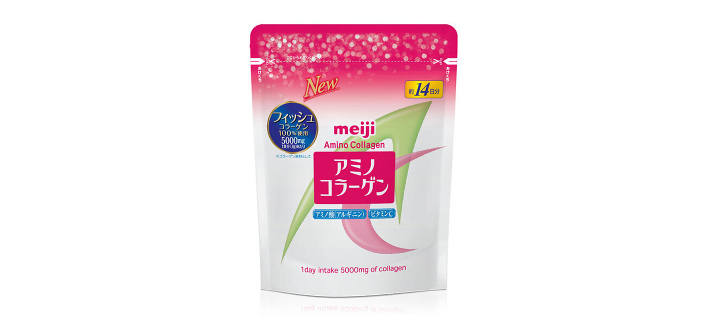 คอลลาเจนยี่ห้อไหนดีต้อง Meiji Amino Collagen