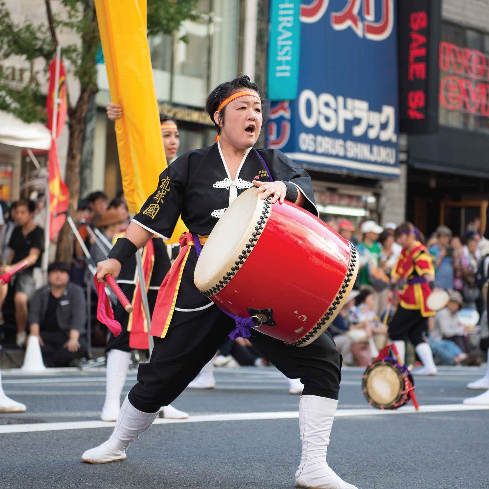 เทศกาลชินจูกุ ไอสะ (Shinjuku Eisa Festival) เทศกาลระบำของญี่ปุ่น